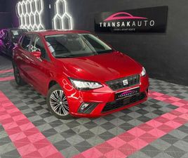 SEAT IBIZA URBAN 1.0 ECOTSI 95 CH S/S ~ CLIM AUTOMATIQUE ~ APPLE CARPLAY ~ CAMÉRA DE RECUL ~ RADARS AV ET AR