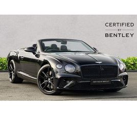 BENTLEY CONTINENTAL GTC 4.0 V8 MULLINER DRIVING SPEC 2DR AUTO [CITY+TOUR]