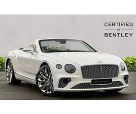 BENTLEY CONTINENTAL GTC 4.0 V8 MULLINER EDITION 2DR AUTO [TOUR SPEC]
