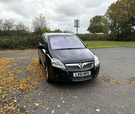 VAUXHALL ZAFIRA 1.7 CDTI ECOFLEX ELITE EURO 5 5DR
