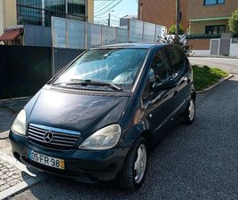 MERCEDES CLASSE A A 170 MERCEDES-BENZ A 170 1.7 CDI AGOSTO/00