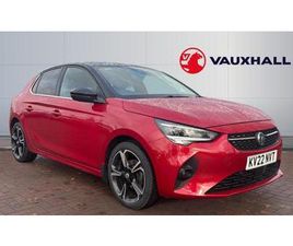 VAUXHALL CORSA 2022 VAUXHALL CORSA 1.2 ELITE EDITION 5DR PETROL HATCHBACK HATCHBACK PETROL MANUAL