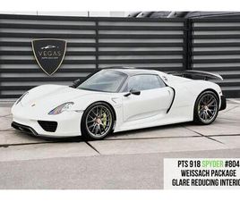 USED 2015 PORSCHE 918 SPYDER BASE W/WEISSACH PACKAGE
