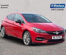 2021 VAUXHALL ASTRA ASTRA 1.2 TURBO 145 GRIFFIN EDITION 5DR HATCHBACK HATCHBACK PETROL MANUAL