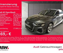 AUDI A3 SPORTBACK S LINE 40TFSI E STRONI LED NAVI B&O