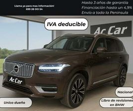 VOLVO XC90 T8 VOLVO XC90 2.0 T8 AWD CORE RECHARGE AUTO
