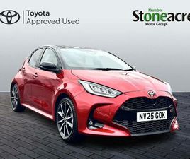 TOYOTA YARIS GR SPORT HATCHBACK'S 1.5 VVT-H GR SPORT E-CVT EURO 6 (START/STOP) 5DR