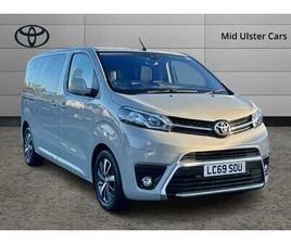 TOYOTA PROACE VERSO TOYOTA PROACE VERSO FAMILY MPV'S 2.0D FAMILY MEDIUM MPV AUTO MWB EURO 6 (START/STOP) 5DR (8 SEAT)