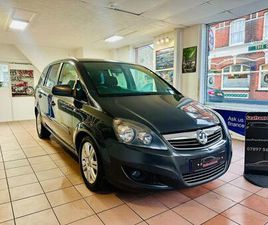 VAUXHALL ZAFIRA 1.7 CDTI ECOFLEX DESIGN EURO 5 5DR (SNAV)
