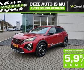 PEUGEOT E-2008 EV 54KWH I DEMO DEAL I 156PK ALLURE I PACK DRIVE ASSIST PLUS I NAVI BY APP