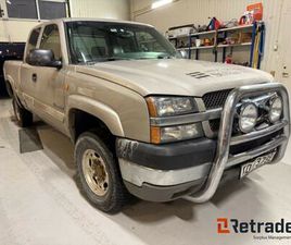 CHEVROLET SILVERADO 2500HD 6,6 DURAMAX DIESEL PERSONBIL 5 SETER CK 25753