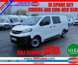 VAUXHALL VIVARO 2.0 TURBO D 3100 DYNAMIC CREW VAN L2 H1 EURO 6 (START/STOP) 5DR