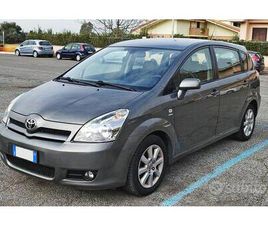 TOYOTA COROLLA VERSO TOYOTA COROLLA VERSO 1.8 16V SOL - NEOPATENTATI