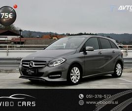 MERCEDES-BENZ B-RAZRED B•STYLE•KAM•USNJE•AUTO•F1•NAVI•