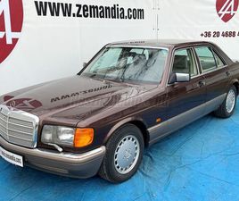 MERCEDES-BENZ W 126 300 SE/GAR.KM/KLÍMA/ROZSDAMENTES