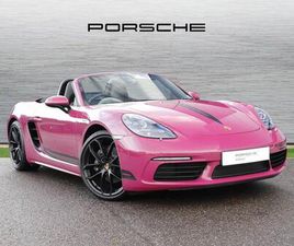 PORSCHE 718 BOXSTER STYLE EDITION 2.0T STYLE EDITION MANUAL EURO 6 (START/STOP) 2DR
