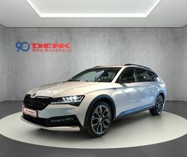 SKODA SUPERB COMBI SCOUT 2.0 TDI 4X4 DSG*BLACK*AHK*