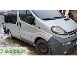 NISSAN INTERSTAR OPEL VIVARO
