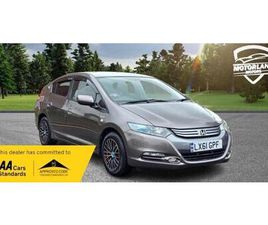 2011 HONDA INSIGHT 1.3H IMA SE CVT EURO 5 5DR HYBRID AUTOMATIC