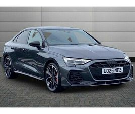 AUDI S3 SALOON BLACK EDITION TFSI QUATTRO S TRONIC