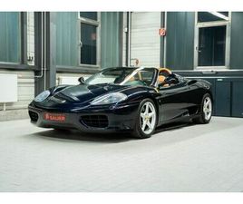 FERRARI 360 SPIDER F1 *BLACK SAPHIRE*