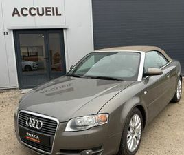 AUDI A4 CABRIOLET 2L 140 CH / BOITE AUTO / GARANTIE 12 MOIS