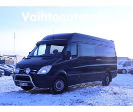 MERCEDES SPRINTER KASTEN 318CDI / VETOKOUKKU / JATKO-OHJAAMO / SUOMI AUTO / SÄHKÖOVI /