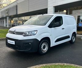 CITROEN BERLINGO SOCIETE CITROËN BERLINGO FOURGONNETTE VAN M 650KG BLUEHDI 100 S&S DRIVER BVM5