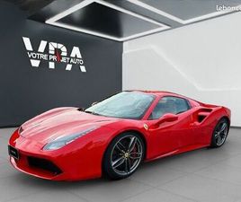 FERRARI 488 SPIDER FERRARI 488 SPIDER 3.9 • 669CH CARBONE CAMÉRA GPS LED