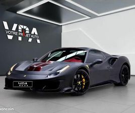 FERRARI 488 SPIDER V8 3.9 • 669CH KIT CARROSSERIE PISTA ALCANTARA NAVIGATION CAMÉRA LED