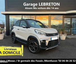 OCCASION LIGIER JS60 DCI CHIC +DA 1ER MAIN DE 2022 AVEC 16500 KMS DISPONIBLE CHEZ LEBRETON VOITURE SANS PERMIS AUBIERE