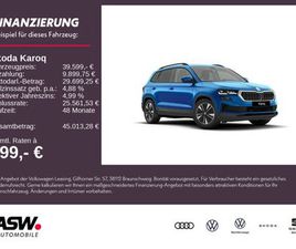 SKODA KAROQ SKODA KAROQ BALANCE 1,5 TSI 150PS DSG ACC PDC SHZ AHK