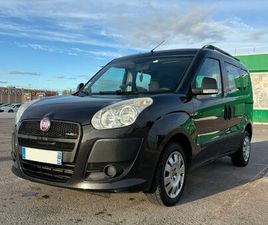FIAT DOBLO DYNAMIC 1.6 MJET 90CV – 7 PLACES – 2014 – ATTELAGE – AMÉNAGEMENT CAMPING
