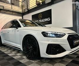 AUDI A4 AVANT RS4 AUDI RS4 AVANT V6 2.9 TFSI 450 CH TIPTRONIC 8 QUATTRO - ORIGINE FRANCE, TOIT OUVRANT, INTÉRIEUR CARBON, SIÈGES CU
