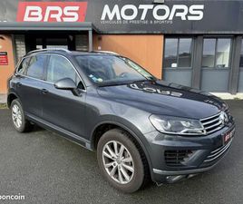 VOLKSWAGEN TOUAREG VOLKSWAGEN TOUAREG 3.0 V6 TDI 262CH BLUEMOTION TECHNOLOGY CARAT 4MOTION TIPTRONIC