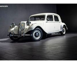 CITROËN TRACTION 11 B – SUPERBE CONDITION - NOMBREUX TRAVAUX RÉCENTS - IDÉALE POUR LOCATION MARIAGE/ÉVÈNEMENTIEL