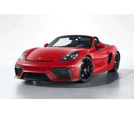 PORSCHE 718 BOXSTER SPYDER PORSCHE 718 SPYDER