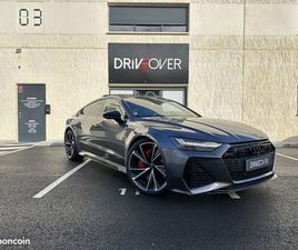 AUDI RS7 SPORTBACK QUATTRO 4.0 V8 TFSI - 600 - BVA TIPTRONIC - GARANTIE 12 MOIS