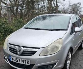 VAUXHALL CORSA VAUXHALL, CORSA, HATCHBACK, 2007, MANUAL, 1248 (CC), 5 DOORS
