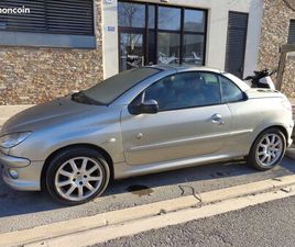PEUGEOT 206 CC A VENDRE PEUGEOT 206 CC ROLAND GARROS