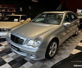 MERCEDES CLASE C C 230 RARE MERCEDES CLASSE C II C230 V6 ESSENCE BVA 7G-TRONIC AVANTGARDE, TRÈS BELLE CONFIGURATION SEULEMENT 98 900 KMS