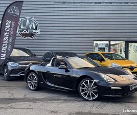 PORSCHE BOXSTER PORSCHE BOXSTER 2.7I - 265 - BV PDK TYPE 981 CABRIOLET BLACK EDITION