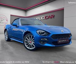 FIAT 124 SPIDER FIAT 124 SPIDER 1.4 MULTIAIR 140 CH LUSSO PLUS SIEGES CHAUFFANTS BOSE GARANTIE 12 MOIS