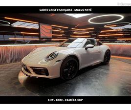 PORSCHE 911 992 TARGA 4S 3.0L 450CH