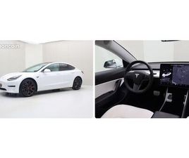 TESLA MODELE 3 PERFORMANCE AWD SOH 83% 168516 KM 513 CV BLANCHE/ CUIR BLANC
