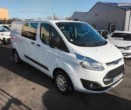 FORD TRANSIT CUSTOM 2.2 TDCI 100 L2H1 CABINE APPROFONDIE 6 PLACES