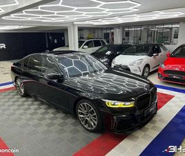 BMW SERIE 7 745LE BMW SERIE 7 ( G11 ) 745 LE - 3.0 394 CH HYBRID ( PACK M / CAMERA 360° / SIEGE ELEC AV AR ... )