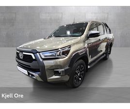 TOYOTA HILUX DOUBLE CABINE 2021 TOYOTA HILUX 2,8 204HK D-CAB 4WD SR+ INV. X AUT