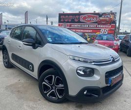 CITROEN C3 CITROËN C3 III 1.2 110CH SHINE PACK GRIP CONTROL* GPS RADAR BLUETOOTH CLIM RÉGULATEUR JANTES ALU * CRIT'AIR 1 * FACTURES D'ENTRETIEN À JOUR CITROËN * 53997 KMS