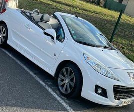 PEUGEOT 207 CC PEUGEOT 207 CC 1.6 VTI 120 CV ROLAND GARROS DÉCAPOTABLE 4 PNEUS NEUFS + SIÈGES CUIRS + RADAR DE RECUL
